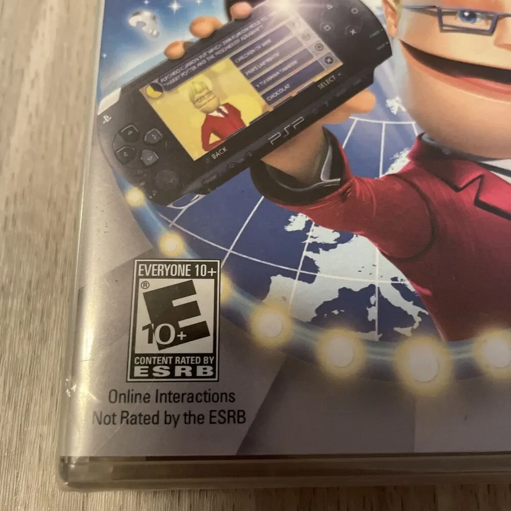 Buzz Master Quiz (Sony PSP, 2008) Trivia Game Sealed